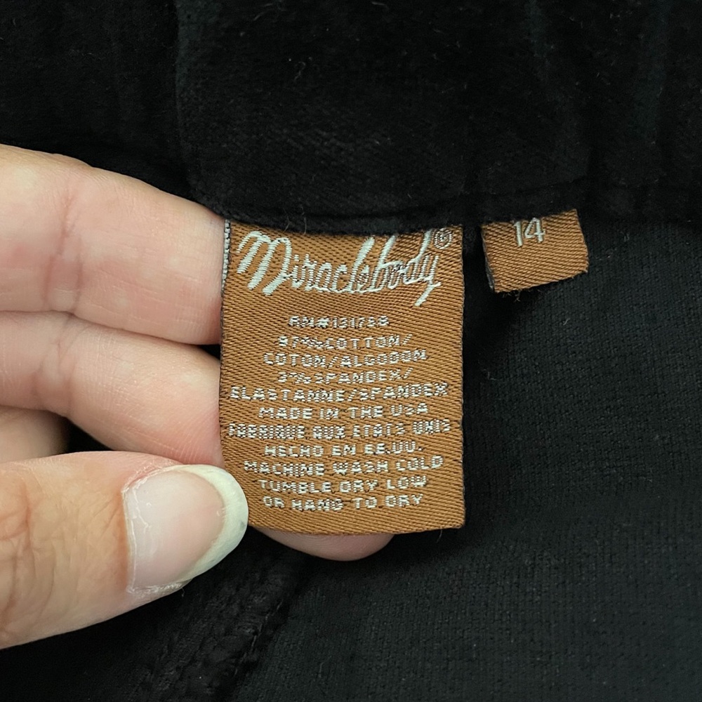 Miraclebody Miraclesuit Velveteen Leggings 14 - Picture 5 of 7